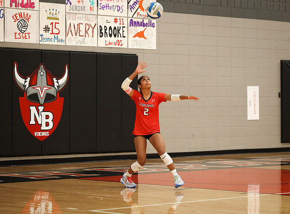 Centennial vs Anoka Girls Varsity Volleyball 307