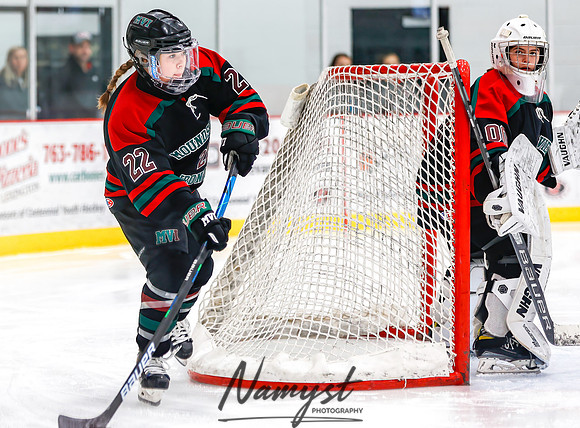 Centennial vs MVI Girls Varsity Hockey 10