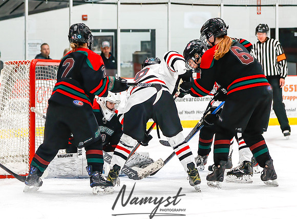 Centennial vs MVI Girls Varsity Hockey 34