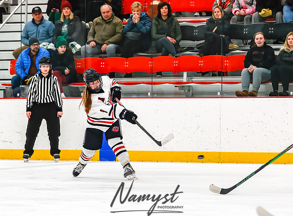 Centennial vs MVI Girls Varsity Hockey 37