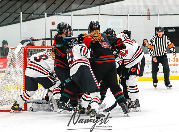 Centennial vs MVI Girls Varsity Hockey 36