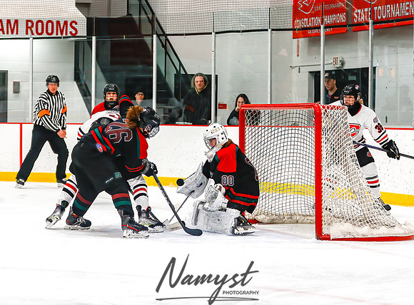 Centennial vs MVI Girls Varsity Hockey 38