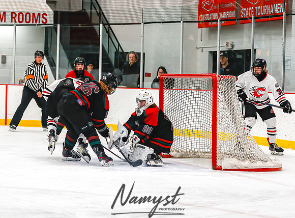 Centennial vs MVI Girls Varsity Hockey 39