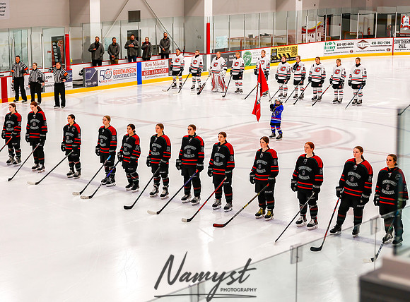 Centennial vs MVI Girls Varsity Hockey 4