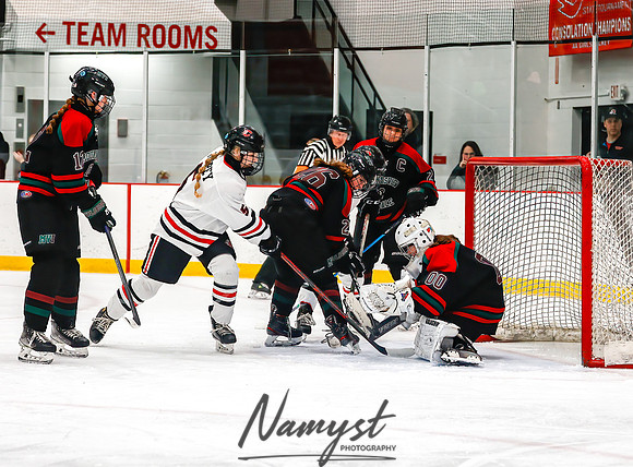 Centennial vs MVI Girls Varsity Hockey 43