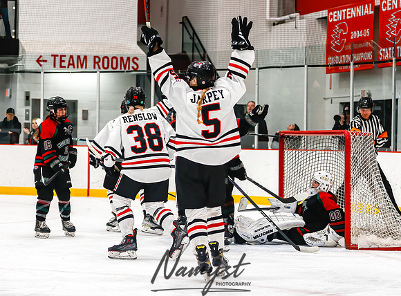 Centennial vs MVI Girls Varsity Hockey 52