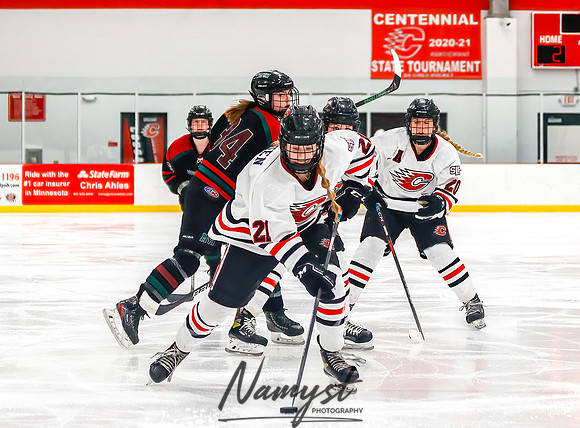 Centennial vs MVI Girls Varsity Hockey 88