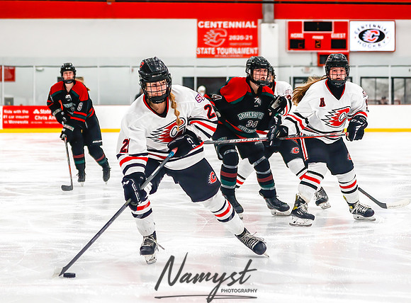 Centennial vs MVI Girls Varsity Hockey 89