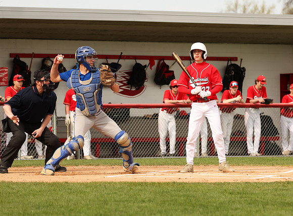 Centennial vs Spring Lake Park Baseball_295