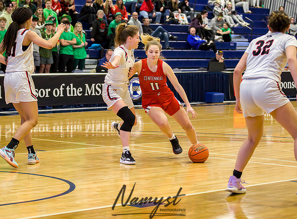 Centennial vs Shakopee Girls Basketball - State Tournament 070