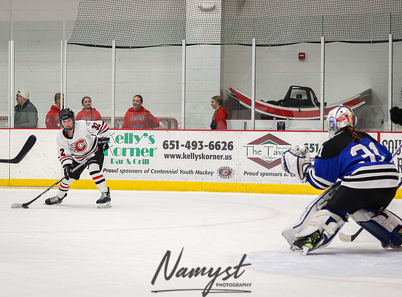 Centennial vs Rogers JV Hockey 102