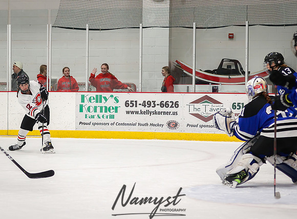 Centennial vs Rogers JV Hockey 103