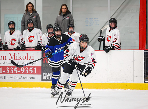 Centennial vs Rogers JV Hockey 113