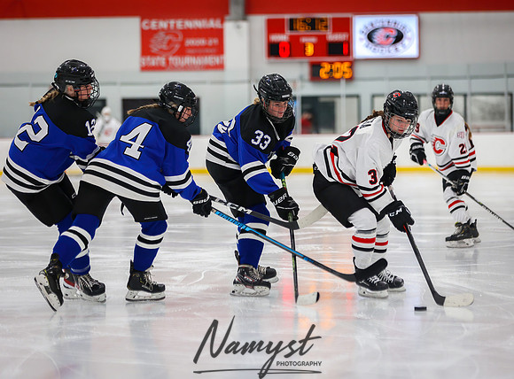 Centennial vs Rogers JV Hockey 125