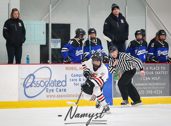 Centennial vs Rogers JV Hockey 19