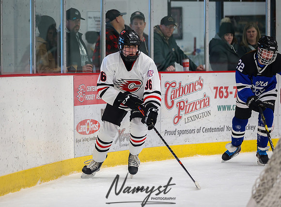 Centennial vs Rogers JV Hockey 48