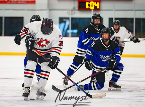 Centennial vs Rogers JV Hockey 6