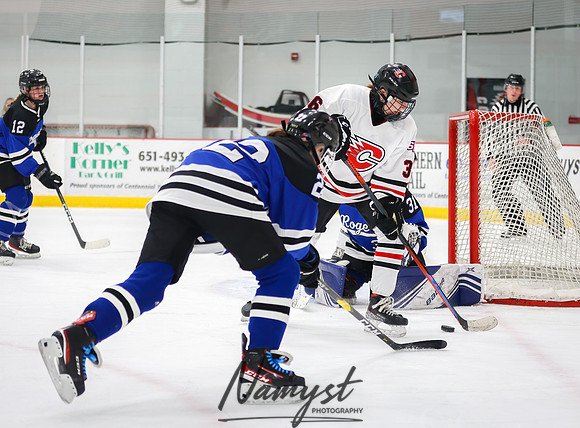 Centennial vs Rogers JV Hockey 62