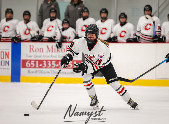 Centennial vs Rogers JV Hockey 70