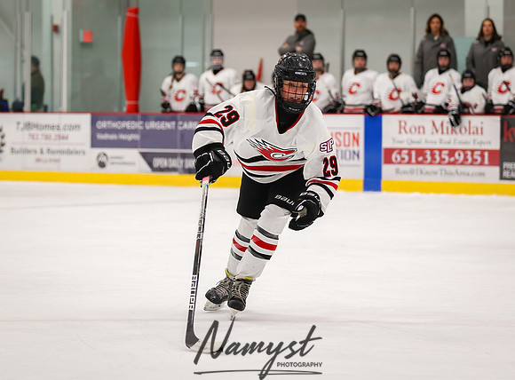 Centennial vs Rogers JV Hockey 73