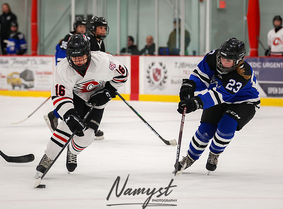 Centennial vs Rogers JV Hockey 76