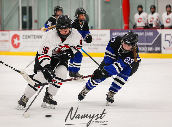 Centennial vs Rogers JV Hockey 77
