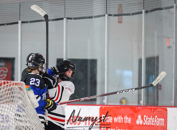 Centennial vs Rogers JV Hockey 80