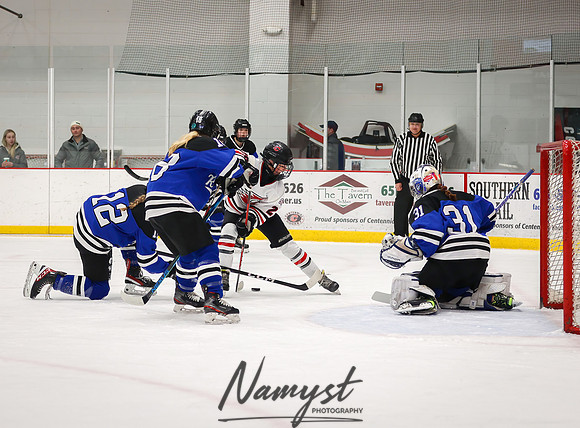 Centennial vs Rogers JV Hockey 82