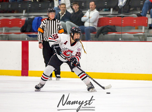 Centennial vs Rogers Varsity Hockey 100