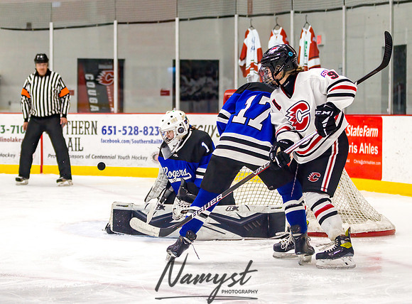 Centennial vs Rogers Varsity Hockey 128