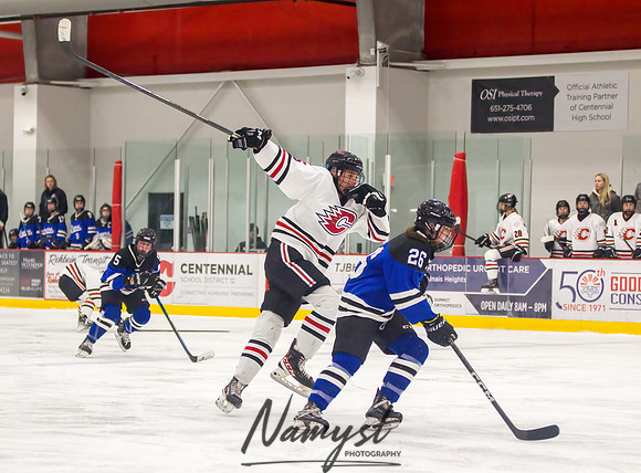 Centennial vs Rogers Varsity Hockey 131