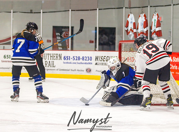 Centennial vs Rogers Varsity Hockey 142