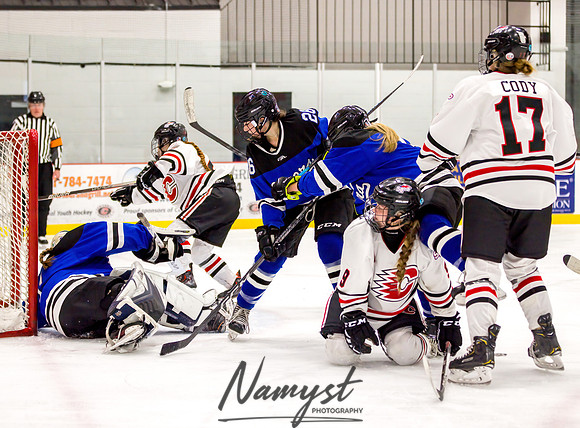 Centennial vs Rogers Varsity Hockey 198