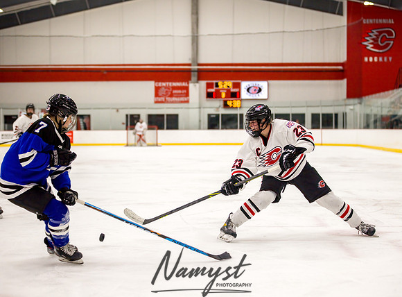 Centennial vs Rogers Varsity Hockey 202