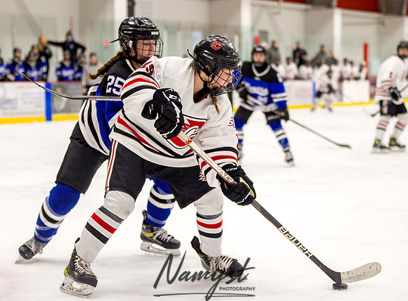 Centennial vs Rogers Varsity Hockey 214