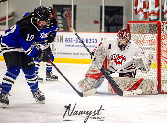 Centennial vs Rogers Varsity Hockey 217