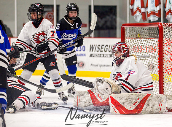Centennial vs Rogers Varsity Hockey 220