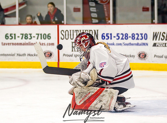 Centennial vs Rogers Varsity Hockey 224