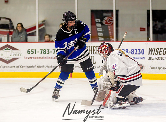 Centennial vs Rogers Varsity Hockey 229