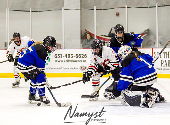 Centennial vs Rogers Varsity Hockey 231