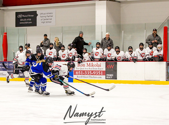 Centennial vs Rogers Varsity Hockey 233