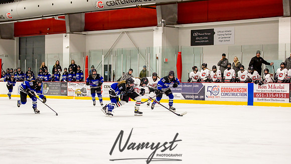 Centennial vs Rogers Varsity Hockey 232