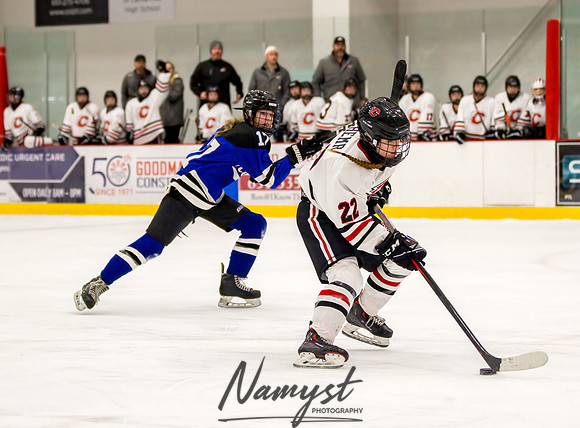 Centennial vs Rogers Varsity Hockey 253