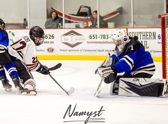 Centennial vs Rogers Varsity Hockey 256