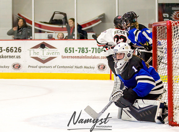 Centennial vs Rogers Varsity Hockey 260