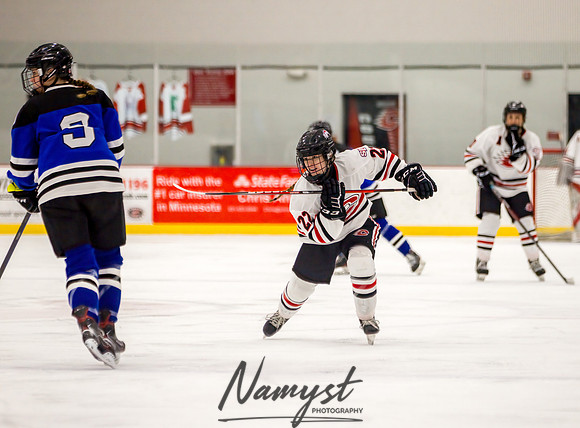 Centennial vs Rogers Varsity Hockey 81