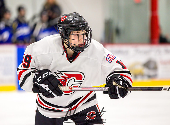 Centennial vs Rogers Varsity Hockey 86
