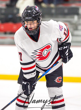 Centennial vs Rogers Varsity Hockey 89