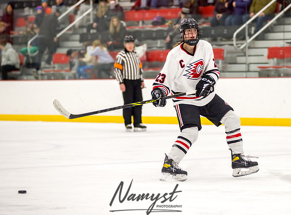 Centennial vs Rogers Varsity Hockey 91