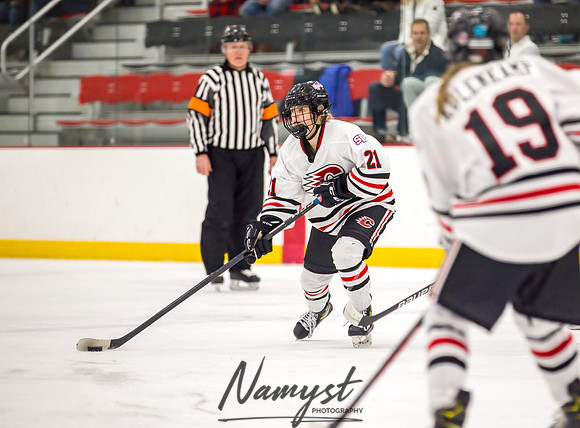 Centennial vs Rogers Varsity Hockey 93